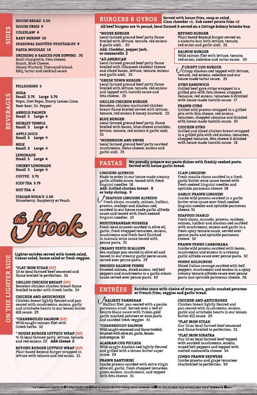 Download the Dinner Menu